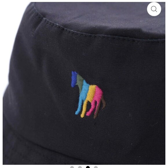 NEW Paul Smith Zebra Navy Bucket Hat- Navy size S - Picture 3 of 7